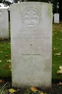 Mons (Bergen) Communal Cemetery - Crilly, F