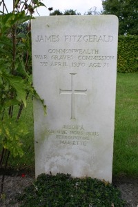 Mons (Bergen) Communal Cemetery - Fitzgerald, James