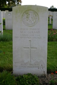 Mons (Bergen) Communal Cemetery - Gerard, Max Hugo