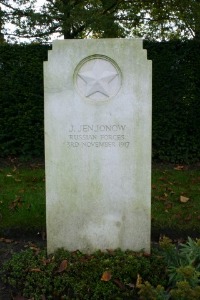 Mons (Bergen) Communal Cemetery - Jenjonow, J