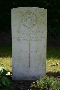 Mons (Bergen) Communal Cemetery - King, W E