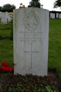 Mons (Bergen) Communal Cemetery - Moran, E