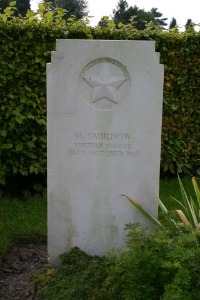 Mons (Bergen) Communal Cemetery - Smirnow, M
