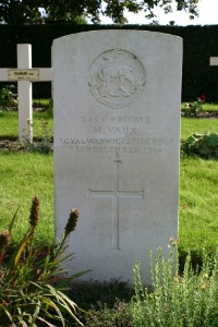 Mons (Bergen) Communal Cemetery - Vaux, M