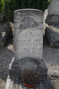 Calais Southern Cemetery - Becquet, Alberic