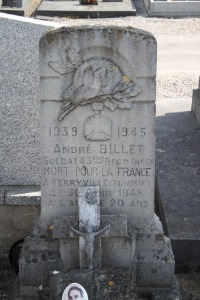 Calais Southern Cemetery - Billet, Andre