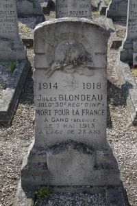 Calais Southern Cemetery - Blondeau, Jules