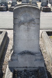 Calais Southern Cemetery - Bloume, Emile