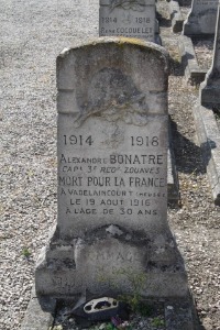 Calais Southern Cemetery - Bonatre, Alexandre