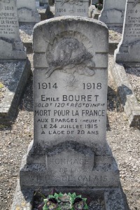 Calais Southern Cemetery - Bouret, Emile