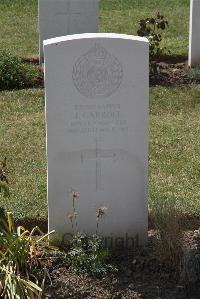 Calais Southern Cemetery - Carroll, J