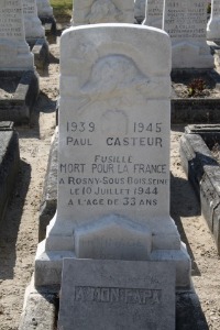 Calais Southern Cemetery - Casteur, Paul