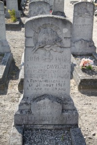 Calais Southern Cemetery - Cavelart, Alphonse