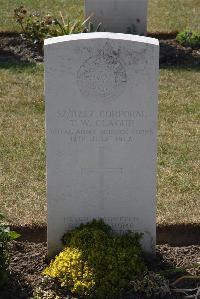 Calais Southern Cemetery - Clague, Thomas Wilfrid