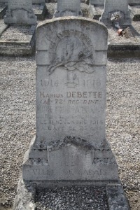 Calais Southern Cemetery - Debette, Marius