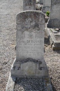 Calais Southern Cemetery - Debuire, Henri