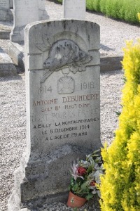 Calais Southern Cemetery - Debunderie, Antoine