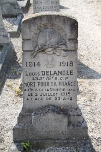 Calais Southern Cemetery - Delangle, Louis