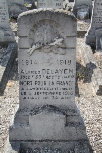 Calais Southern Cemetery - Delayen, Alfred