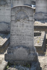 Calais Southern Cemetery - Delhaye, Charles