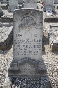 Calais Southern Cemetery - Delhelle, Alfred