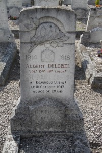 Calais Southern Cemetery - Delobel, Albert