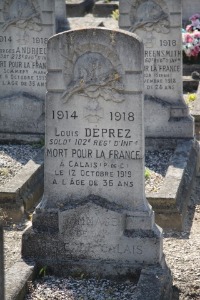 Calais Southern Cemetery - Deprez, Louis