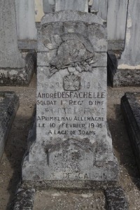 Calais Southern Cemetery - Desfachelle, Andre