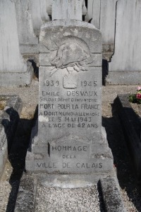 Calais Southern Cemetery - Desvaux, Emile