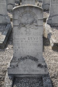 Calais Southern Cemetery - Devouge, Paul