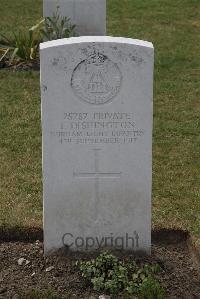 Calais Southern Cemetery - Dishington, T