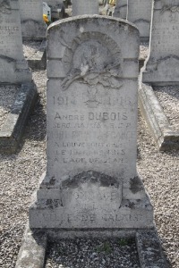 Calais Southern Cemetery - Dubois, F