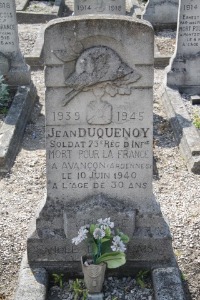 Calais Southern Cemetery - Duquenoy, Jean