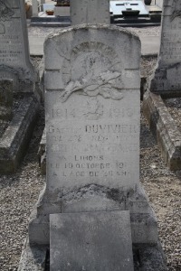 Calais Southern Cemetery - Duvivier, Gaston