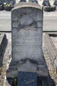 Calais Southern Cemetery - Duwattez, Henri