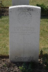 Calais Southern Cemetery - Fairbridge, C M