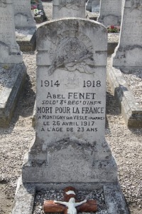 Calais Southern Cemetery - Fenet, Abel