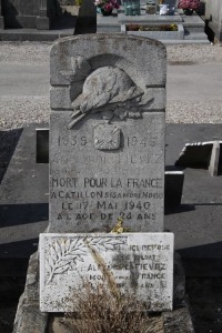 Calais Southern Cemetery - Fievez, Alexandre