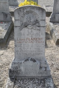 Calais Southern Cemetery - Flament, Louis