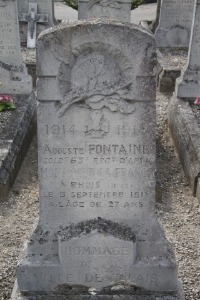 Calais Southern Cemetery - Fontaine, Auguste