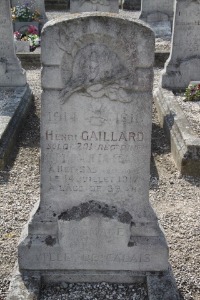 Calais Southern Cemetery - Gaillard, Henri