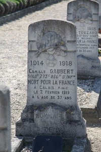 Calais Southern Cemetery - Gaubert, Camille