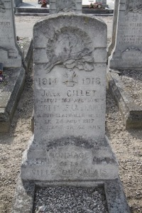 Calais Southern Cemetery - Gillet, Jules