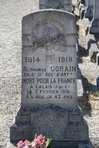 Calais Southern Cemetery - Gorain, Alphonse