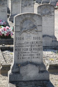 Calais Southern Cemetery - Greensmith, Edmond