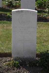 Calais Southern Cemetery - Greig, W