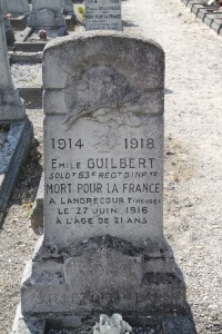 Calais Southern Cemetery - Guilbert, Jules