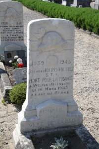 Calais Southern Cemetery - Haussoulliez, Raymond