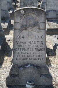 Calais Southern Cemetery - Hautin, Victor