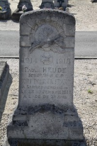 Calais Southern Cemetery - Heude, Paul